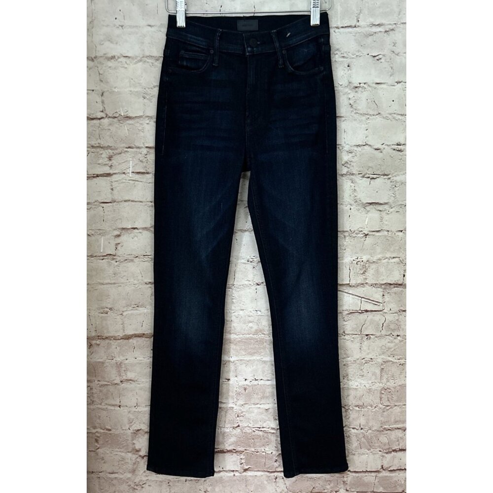 Mother Jeans Mid-Rise Dazzler Ankle Dark Wash Now or Never Denim Womens Size 24